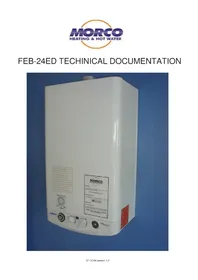 Notice Morco FEB24ED Chaudière de chauffage central