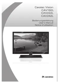 Notice Caratec CAV242L Fernseher