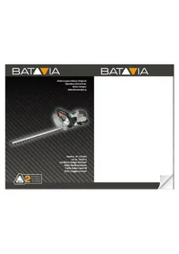 Notice Batavia BTCHT002 Heggenschaar