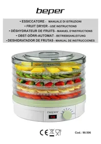 Notice Beper 90.506 Déshydrateur alimentaire