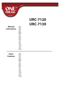 Notice ONE FOR ALL URC 7130 ESSENCE 3 Contrôleur