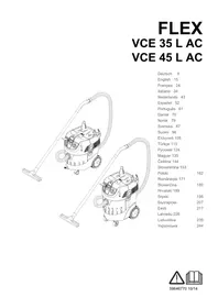 Notice Flex VCE 45 L AC Stofzuiger