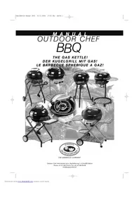 Outdoorchef Roma - Barbecue
