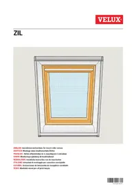 Notice VELUX ZIL Moustiquaire