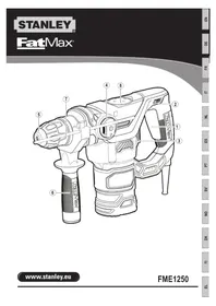 Notice STANLEY FATMAX FME1250 τρυπάνι