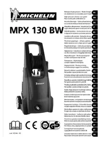 Notice MICHELIN MPX 130 BW високонапорен почистващ уред