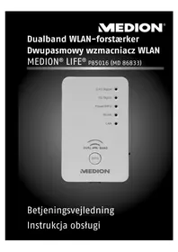 Notice MEDION LIFE P85016 (MD 86833) Wzmacniacz Wi-Fi