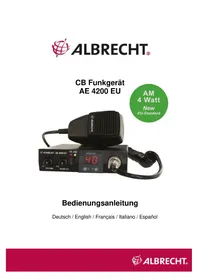 Notice ALBRECHT AE 4200 EU Radio