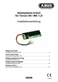 Notice ABUS IPCA62520 Carte électronique