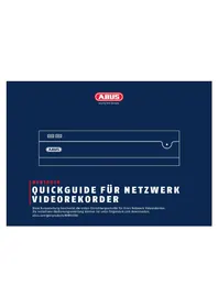 Notice ABUS NVR10030 Enregistreur vidéo réseau