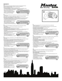 Notice Master Lock 8221EURDPROCOL Accessoire de vélo