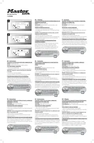Notice Master Lock 7147EURD Coffre-fort