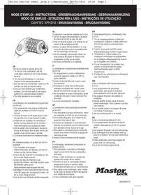 Notice Master Lock 8026EURD Cadenas à combinaison