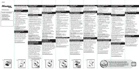 Notice Master Lock M178EURD Cadenas à combinaison