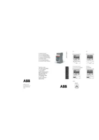 Notice ABB D1 SYNCHRO Digitaler Zeitschalter