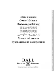 Notice Ball CONDUCTOR CM2068DLJBK Montre