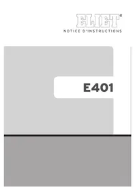 Notice Eliet E401 Tondeuse à gazon