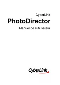 Notice CYBERLINK PHOTODIRECTOR 5 Logiciel audio et/ou vidéo