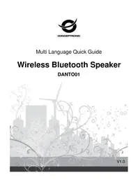 Notice CONCEPTRONIC DANTO01R Station d'acceuil