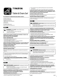 Notice Step2 719600 Table