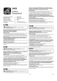 Notice Step2 5433KR Mobilier de jardin