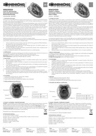Notice Sonnenkönig MINI SPIDER 40200631 Produit anti-insecte