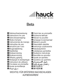 HAUCK Beta - Chaise haute