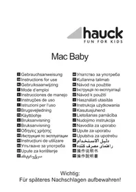 HAUCK Mac Baby - Chaise haute