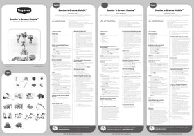 Notice Tiny Love SOOTHE‘N GROOVE MOBILE Mobile pour bébé