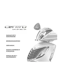 Notice MALAGUTI CENTRO 125IE Scooter