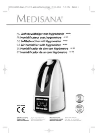 Notice MEDISANA AH 665 Humidificateur
