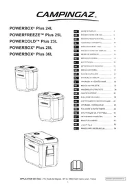 Notice CAMPINGAZ POWERCOLD PLUS 23L Frigo