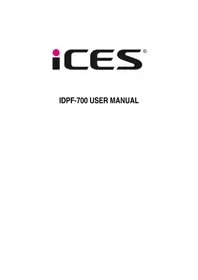Notice Ices IDPF700 Cadre photo numérique