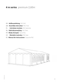 Notice Profizelt24 4 M SERIES PREMIUM 2 60M Tente