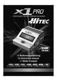 Notice Hitec X1 PRO Maquettisme