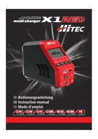 Notice Hitec X1 RED Maquettisme