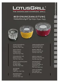 Notice LOTUSGRILL G250 Forno