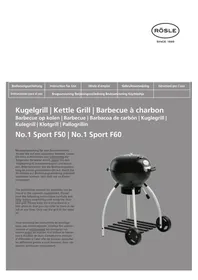 Notice Rösle NO.1 SPORT F60 Uuni