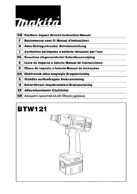 MAKITA BTW121 - Ruuvinväännin