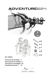 Notice Green Valley ADVENTURE 624 Porte-vélo