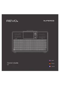 Notice REVO SUPERCD Radio