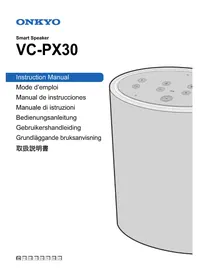 Notice ONKYO SMART SPEAKER VCPX30 Luidspreker