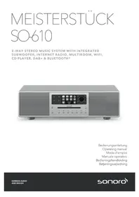 Notice SONORO MEISTERSTüCK SO610 Radio