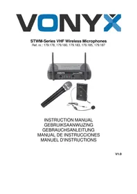 Notice Skytec STWM712C Microphone
