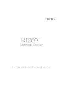Notice EDIFIER STUDIO R1280T Speaker