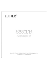 Notice EDIFIER S880DB Speaker