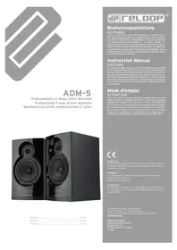 Notice Reloop ADM 5.0 Haut-parleur