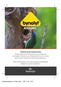 Notice Bynolyt SPARROW WPR 8X32 Jumelles