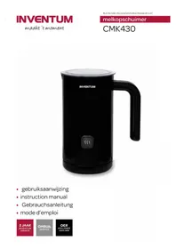 Notice INVENTUM CMK430 Mousseur à lait