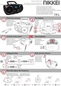 Notice NIKKEI NPRC100 Radio